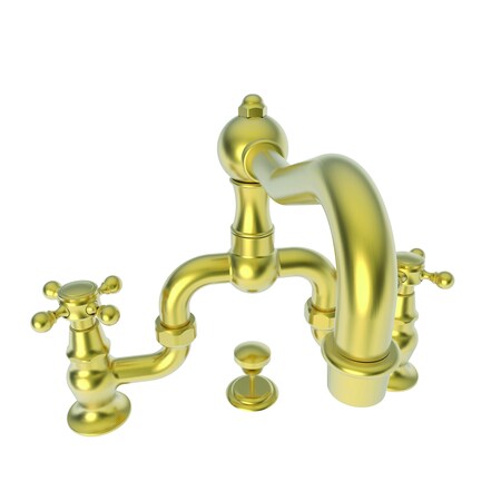 Newport Brass Lavatory Bridge Faucet in Satin Gold (Pvd) 930B-24S